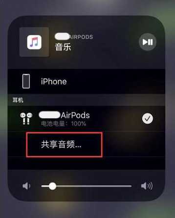 泸县苹果14音频维修点分享iPhone14音频共享设置方法 