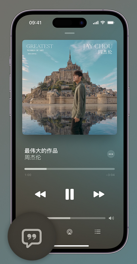 泸县iphone维修分享如何在iPhone上使用Apple Music全新唱歌功能 