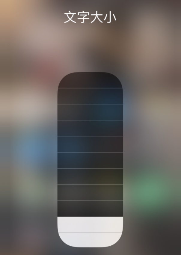 泸县苹果手机维修分享小技巧：在 iPhone 控制中心快速调节字体大小 